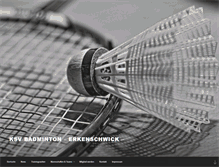 Tablet Screenshot of ksv-badminton.com